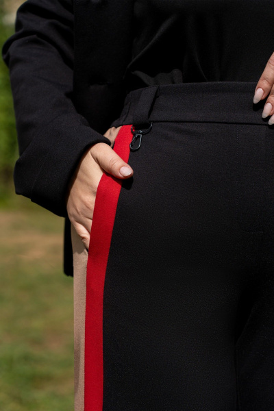 Брюки, жакет ADARIN A05 черный - фото 7