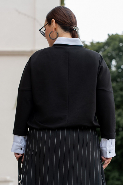 Джемпер ADARIN А08 черный - фото 7