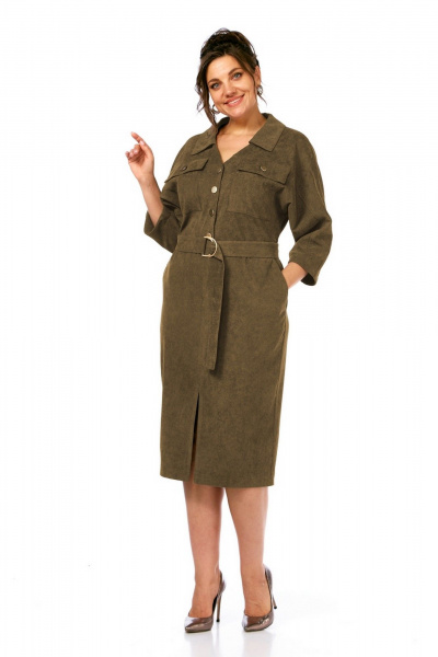 Платье Милора-стиль 1377 песочный - фото 1