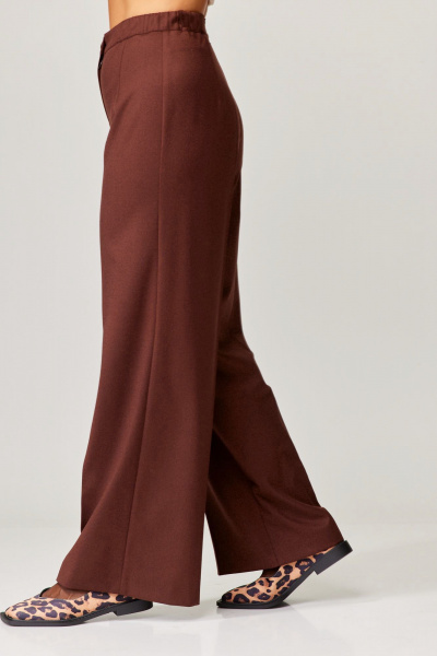 Брюки Gizart 35204 шоколад - фото 5