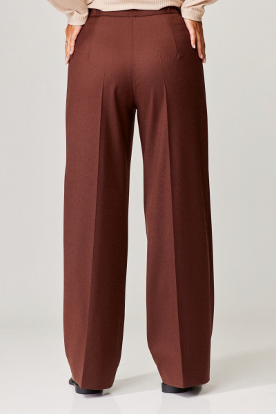 Брюки Gizart 35204 шоколад - фото 3