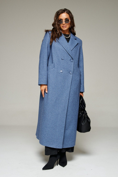 Пальто Beautiful&Free 7026 джинс - фото 15