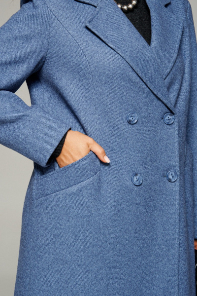 Пальто Beautiful&Free 7026 джинс - фото 3