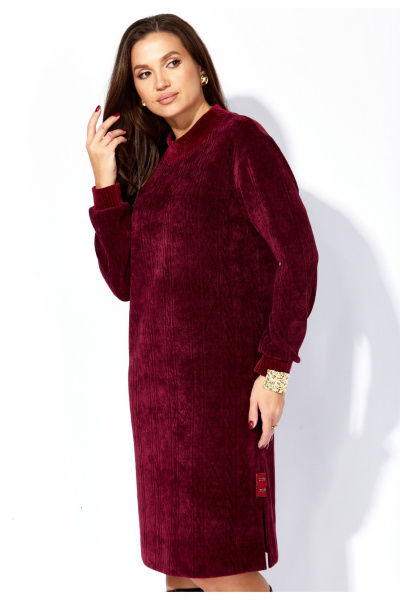 Платье TAiER 1398 винный - фото 2