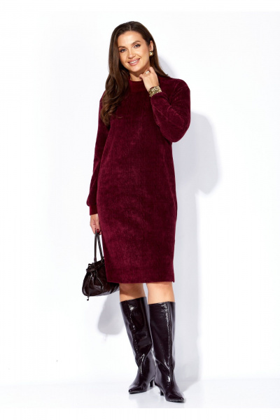 Платье TAiER 1398 винный - фото 1