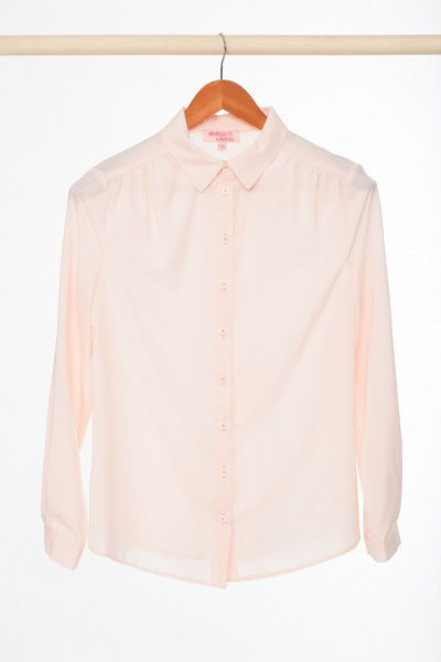 Блуза Anelli 738 пудра - фото 4