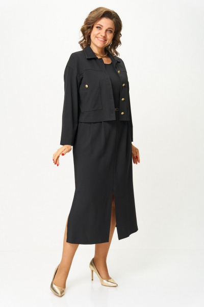 Жакет, платье Svetlana-Style 2165 черный - фото 8