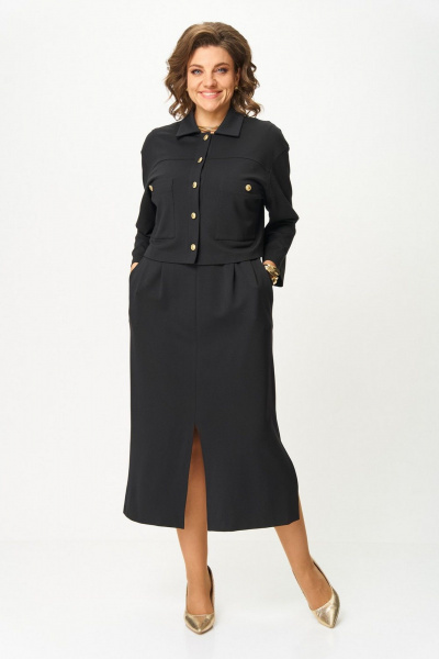 Жакет, платье Svetlana-Style 2165 черный - фото 7