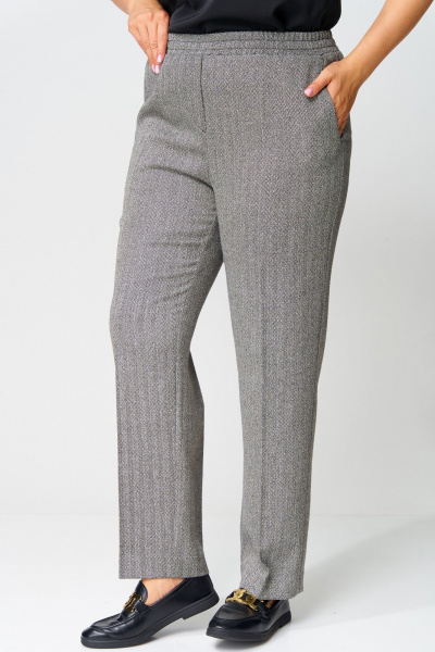 Брюки, жакет Laikony L-743 елочка_серый - фото 6