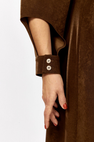 Платье, пояс ZigzagStyle 582 темный_янтарь - фото 6