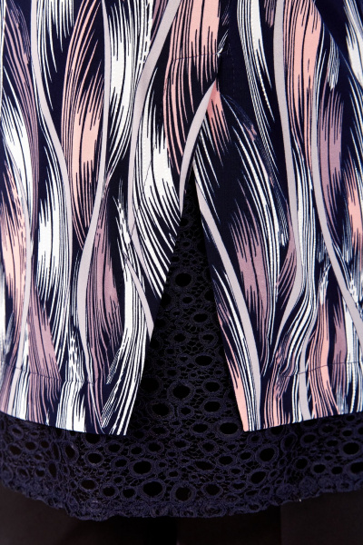 Блуза Abbi 4067 темно-синий - фото 9