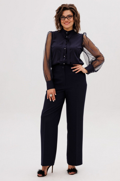 Брюки Anelli 1540 миднайт_блу - фото 3