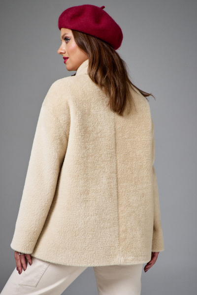 Пальто AVE RARA 1068/1 молочно-кремовый - фото 2