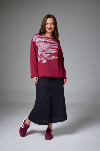 Юбка AVE RARA 3018/1 графит - фото 1