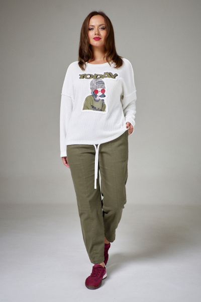 Брюки AVE RARA 4140/3 хаки - фото 1