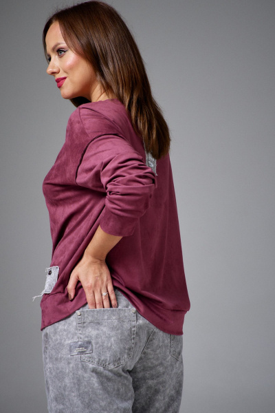 Брюки AVE RARA 4153 светло-бежевый мрамор - фото 3