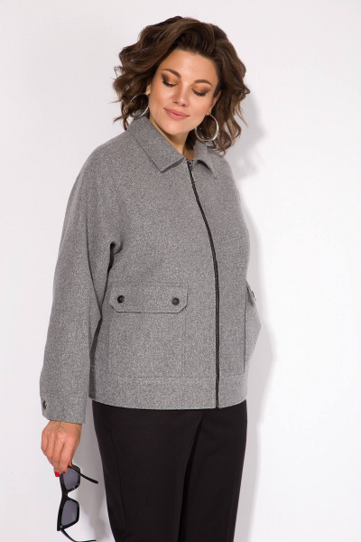 Жакет Liliana 1482 серый - фото 1