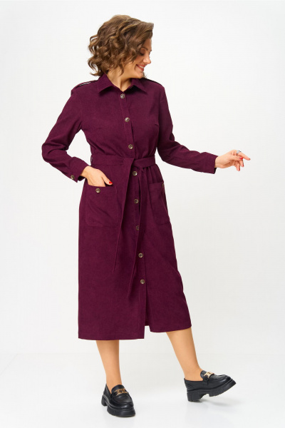 Платье VIPPRIMO 119 бордо - фото 13