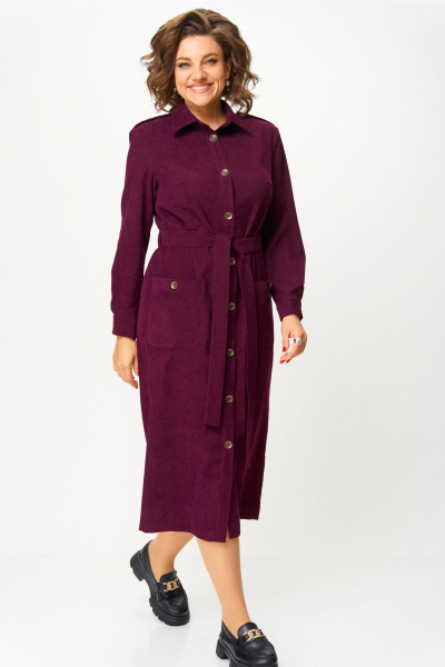 Платье VIPPRIMO 119 бордо - фото 11