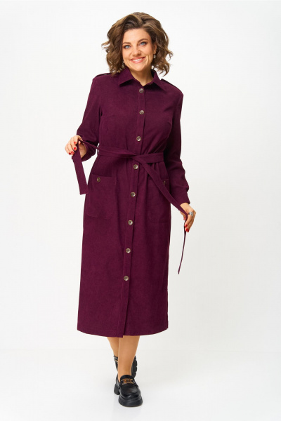 Платье VIPPRIMO 119 бордо - фото 9