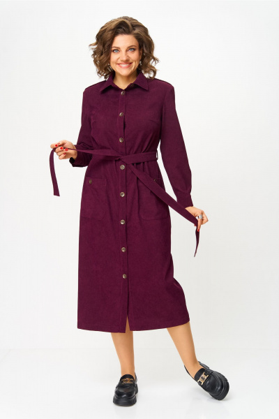 Платье VIPPRIMO 119 бордо - фото 8