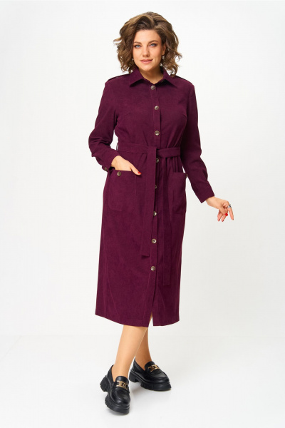 Платье VIPPRIMO 119 бордо - фото 7