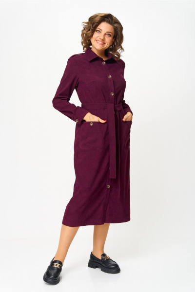 Платье VIPPRIMO 119 бордо - фото 6