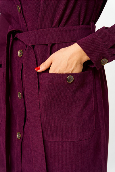 Платье VIPPRIMO 119 бордо - фото 4