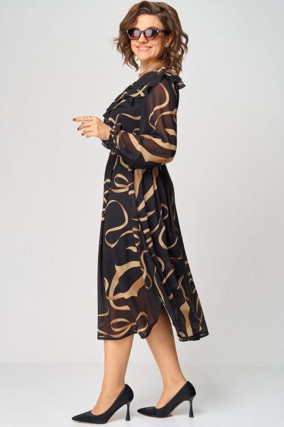 Платье EVA GRANT 7297В принт_ленты - фото 8