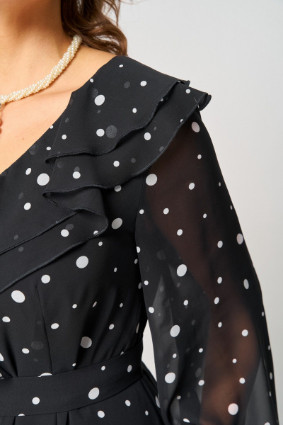 Платье EVA GRANT 7297В принт_горох - фото 10