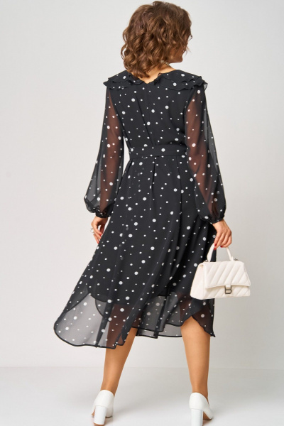 Платье EVA GRANT 7297В принт_горох - фото 8