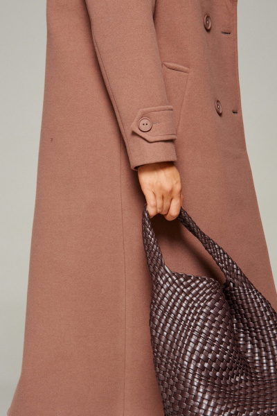 Пальто Beautiful&Free 7028 какао - фото 11