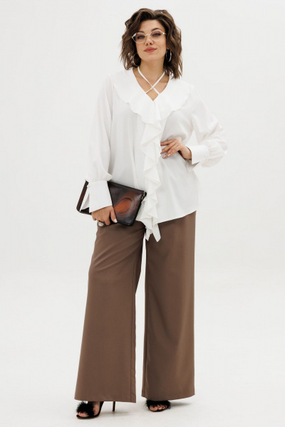 Брюки Anelli 1702 кора_дуба - фото 5