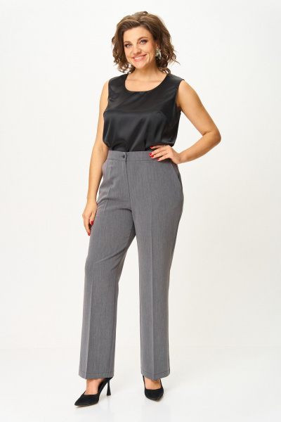 Брюки, жакет ANASTASIA MAK 1259 серый - фото 6
