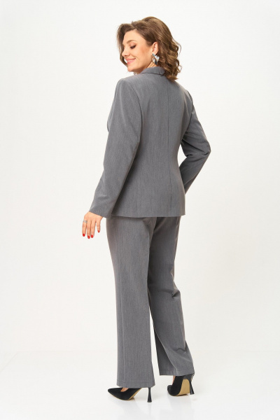Брюки, жакет ANASTASIA MAK 1259 серый - фото 2
