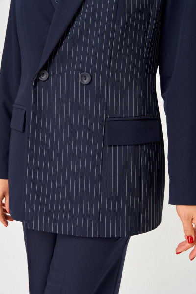 Жакет ANASTASIA MAK 1270-1 синий - фото 9