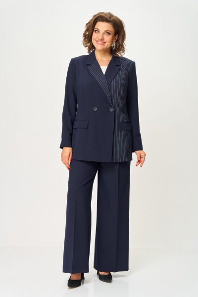 Жакет ANASTASIA MAK 1270-1 синий - фото 4