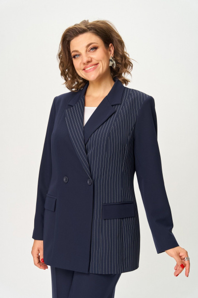 Жакет ANASTASIA MAK 1270-1 синий - фото 1