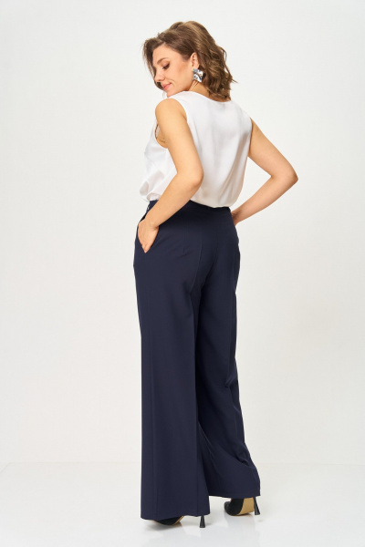 Брюки ANASTASIA MAK 1270-2 синий - фото 2