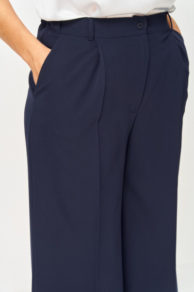 Брюки ANASTASIA MAK 1270-2 синий - фото 6