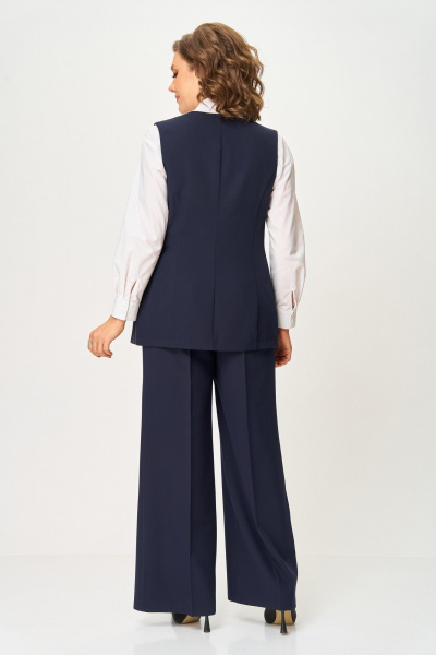 Брюки ANASTASIA MAK 1270-2 синий - фото 8