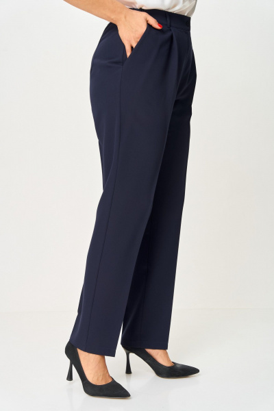 Брюки ANASTASIA MAK 1270-4 синий - фото 6