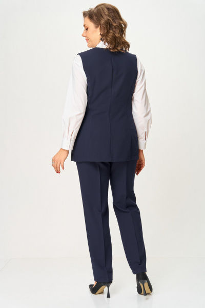 Брюки ANASTASIA MAK 1270-4 синий - фото 10