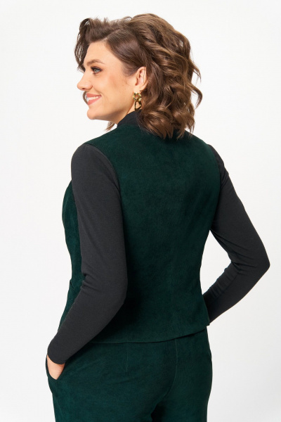 Брюки, жилет ANASTASIA MAK 1300 зеленый - фото 9