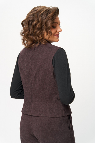 Брюки, жилет ANASTASIA MAK 1300 коричневый - фото 10