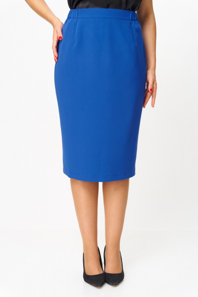 Жакет, юбка ANASTASIA MAK 1302 василек - фото 6