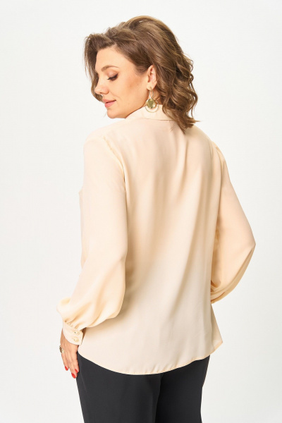 Блуза ANASTASIA MAK 1278 персик - фото 10