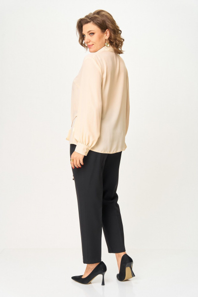 Блуза ANASTASIA MAK 1278 персик - фото 6