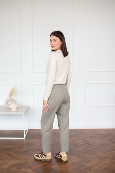 Брюки Купалинка 603927.158-164 зеленый - фото 4