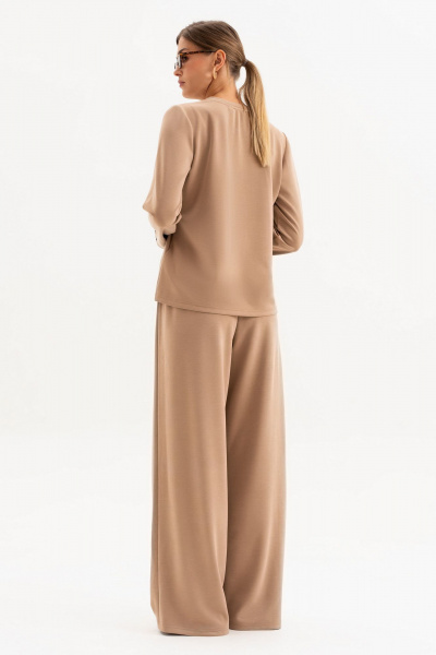 Брюки, джемпер Luna 252 бежевый - фото 3
